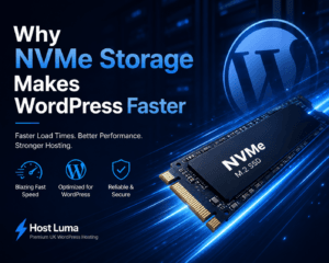 Why NVMe Storage Makes WordPress Faster nvme