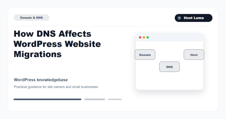 How DNS Affects WordPress Website Migrations
