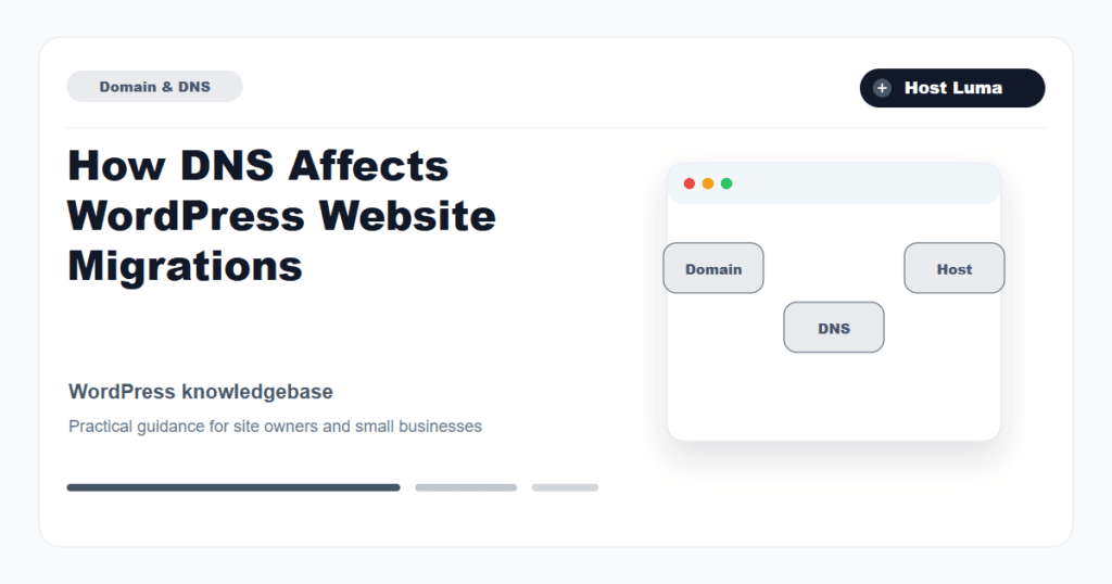 How DNS Affects WordPress Website Migrations