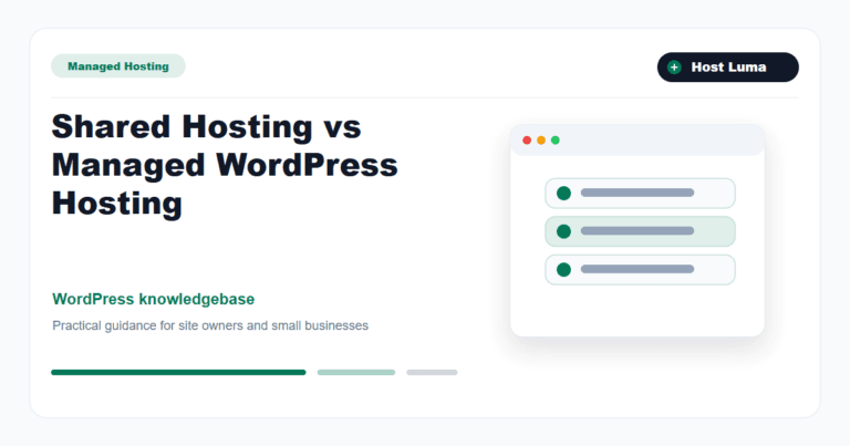 Shared Hosting vs Managed WordPress Hosting