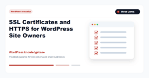 SSL Certificates and HTTPS for WordPress Site Owners SSL Certificates and HTTPS for WordPress Site Owners