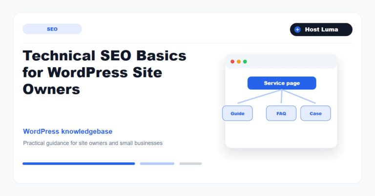 Technical SEO Basics for WordPress Site Owners