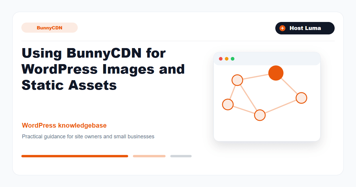 Using BunnyCDN for WordPress Images and Static Assets