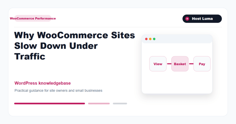 Why WooCommerce Sites Slow Down Under Traffic